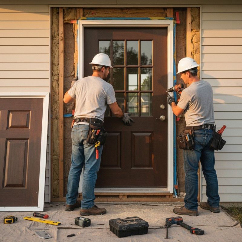 Local Door Frame Installation pros at work