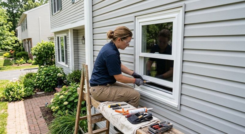 Vinyl Windows Installation in Boston, MA